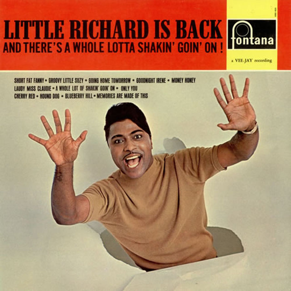 Little Richard Little Richard Is Back UK vinyl LP album (LP record) TL5235