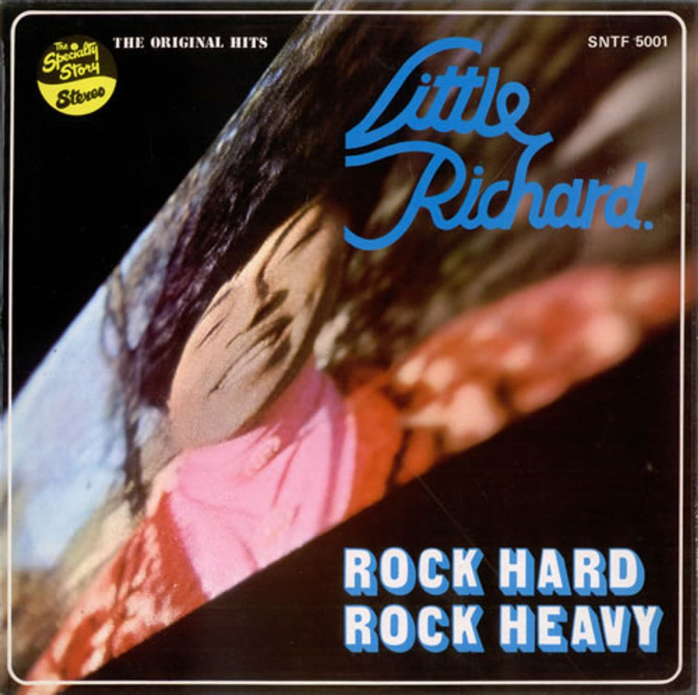 Little Richard Rock Hard Rock Heavy UK vinyl LP album (LP record) SNTF5001