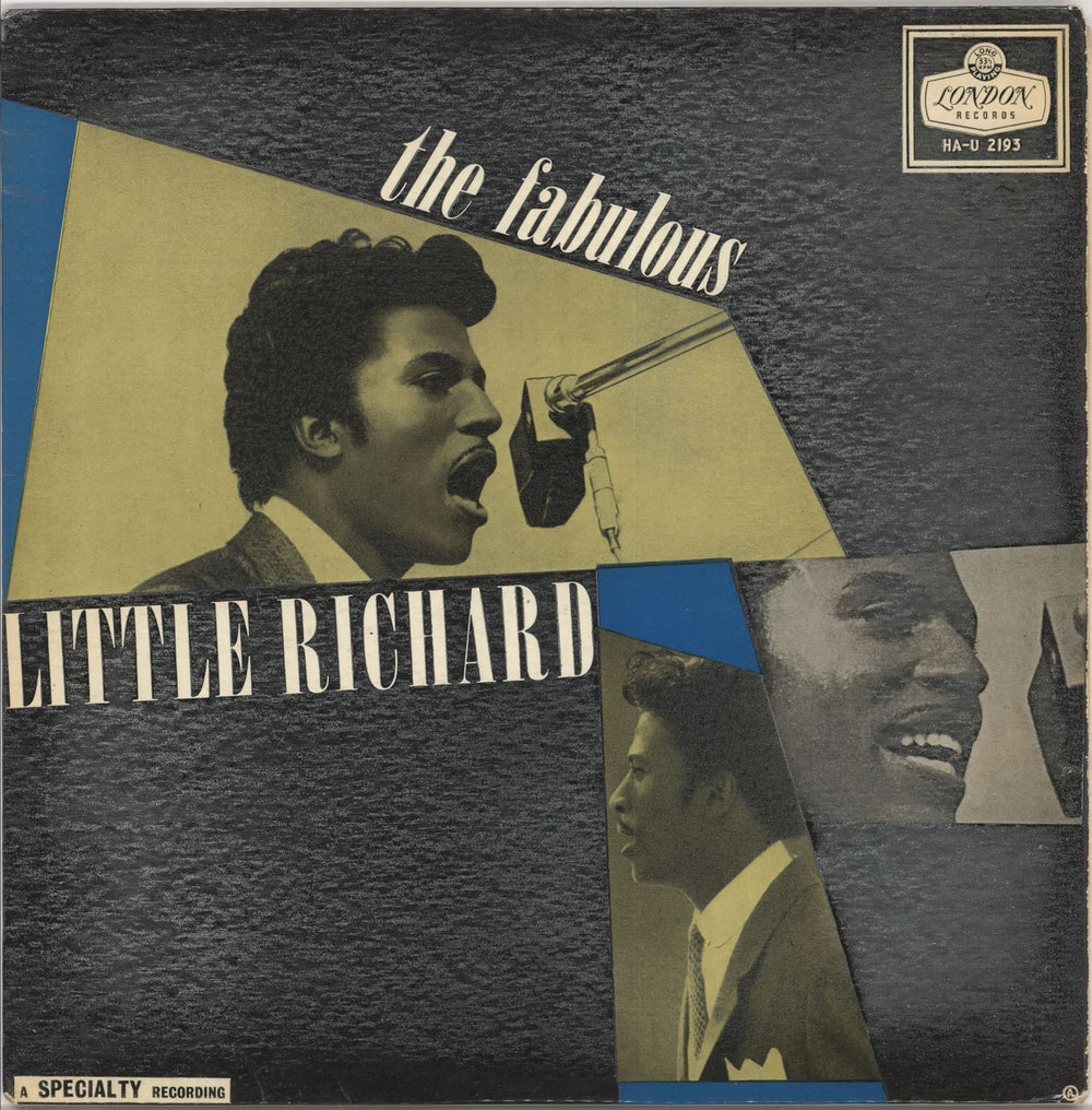 Little Richard The Fabulous Little Richard UK vinyl LP album (LP record) HA-U2193