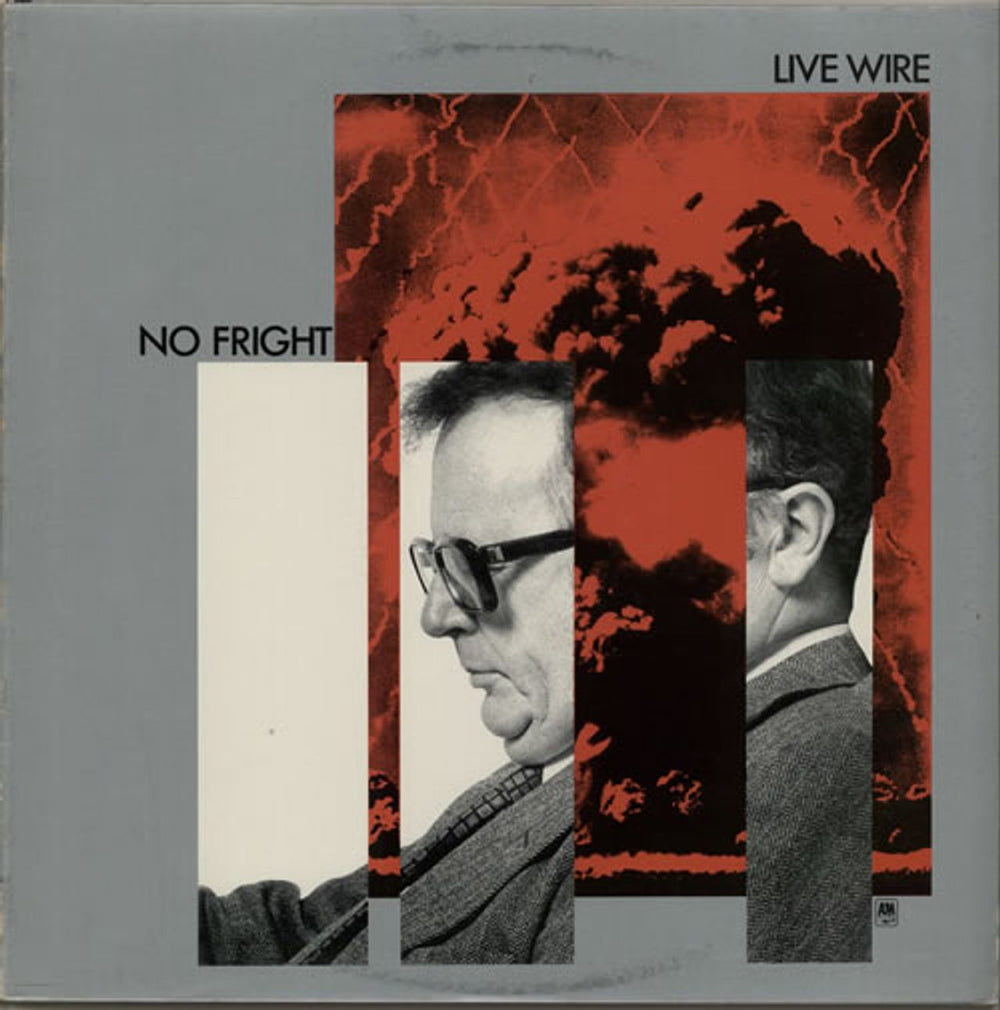 Live Wire No Fright - Promo Stamped UK vinyl LP album (LP record) AMLH64814