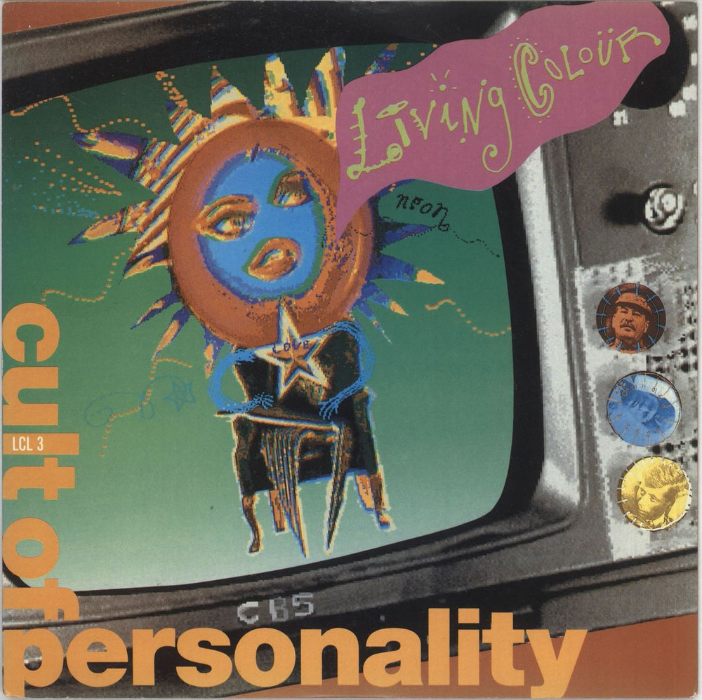 Living Colour Cult Of Personality UK 7" vinyl single (7 inch record / 45) 6530217