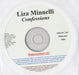 Liza Minnelli Confessions US Promo CD-R acetate CD-R ACETATE