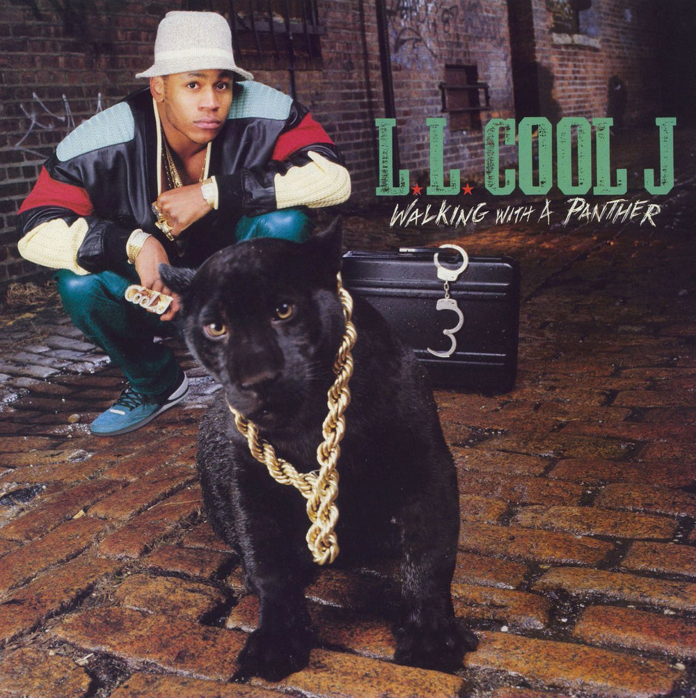 LL Cool J Walking Like A Panther UK vinyl LP album (LP record) 465112-1