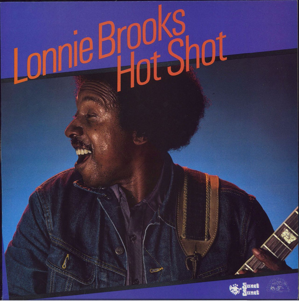 Lonnie Brooks Hot Shot US vinyl LP album (LP record) SNTF903