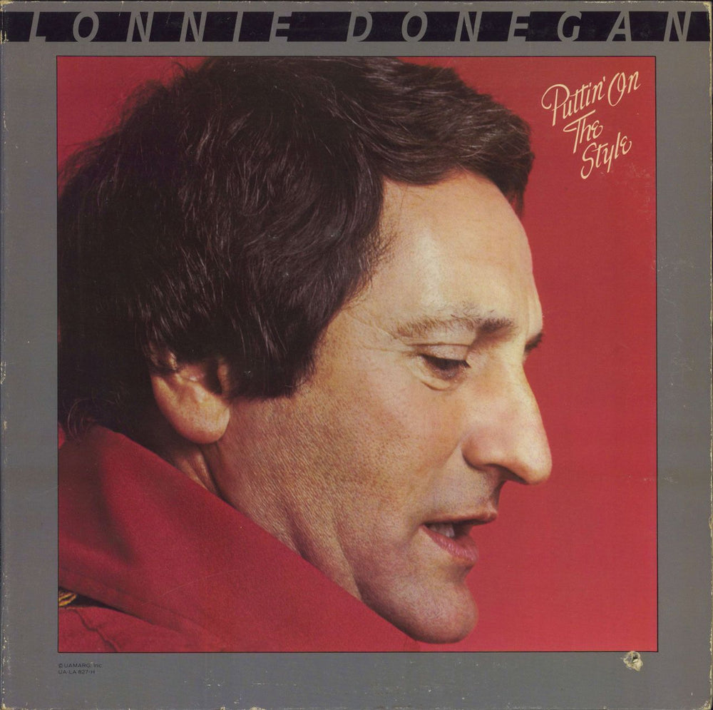 Lonnie Donegan Puttin' On The Style US vinyl LP album (LP record) UA-LA 827-H