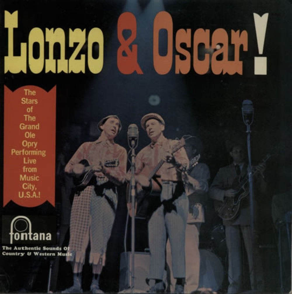 Lonzo & Oscar Lonzo & Oscar! UK vinyl LP album (LP record) FJL312