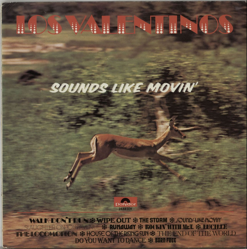 Los Valentinos Sounds Like Movin' Danish vinyl LP album (LP record) 2444031