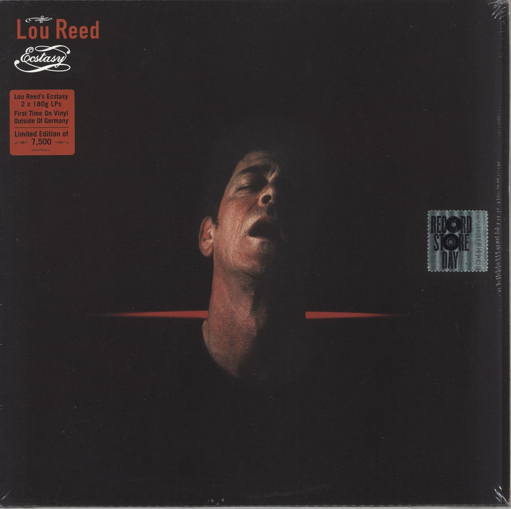 Lou Reed Ecstasy - 180gram Vinyl - Sealed UK 2-LP vinyl record set (Double LP Album) 603497853472