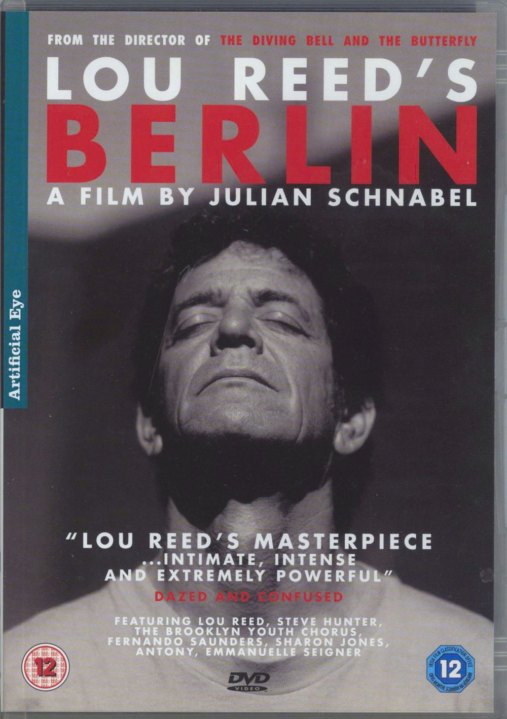 Lou Reed Lou Reed's Berlin: A Film By Julian Schnabel US DVD ART387DVD