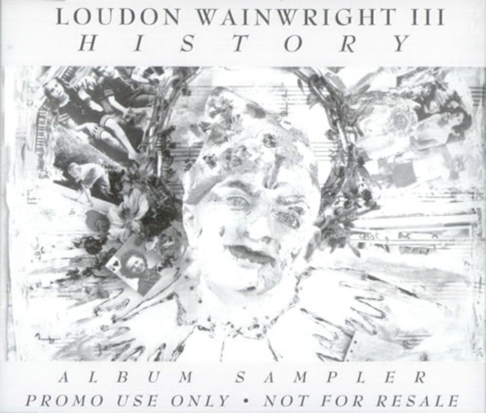 Loudon Wainwright III History - Album Sampler UK Promo CD single (CD5 / 5") LWCDJ1