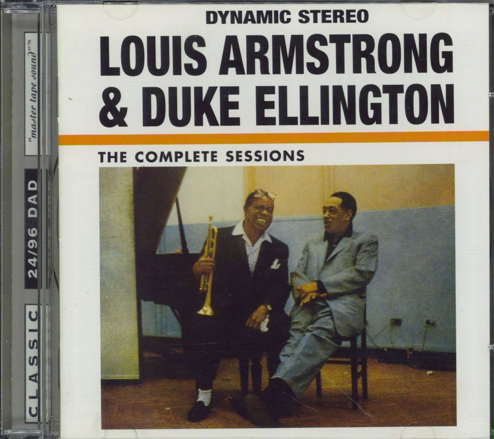 Louis Armstrong & Duke Ellington The Complete Sessions US DVD-Audio disc DAD1031