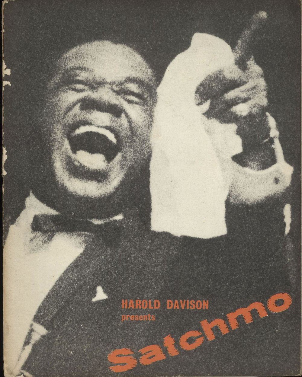 Louis Armstrong Souvenir Brochures UK tour programme TOUR PROGRAMMES