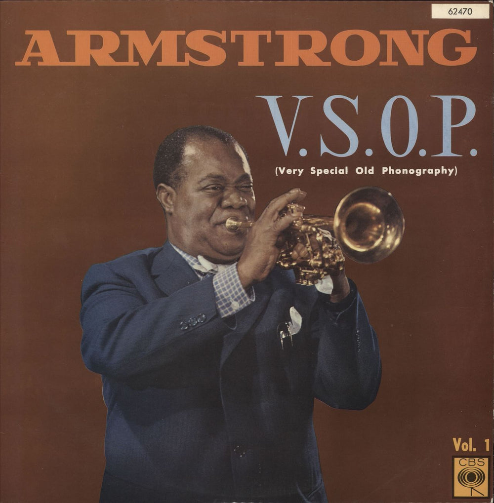 Louis Armstrong V.S.O.P. (Very Special Old Phonography) Vol 1 French vinyl LP album (LP record) 62470