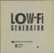 Low-fi Generator Smoke On The Water - Clear Glitter Vinyl UK 7" vinyl single (7 inch record / 45) UNS102