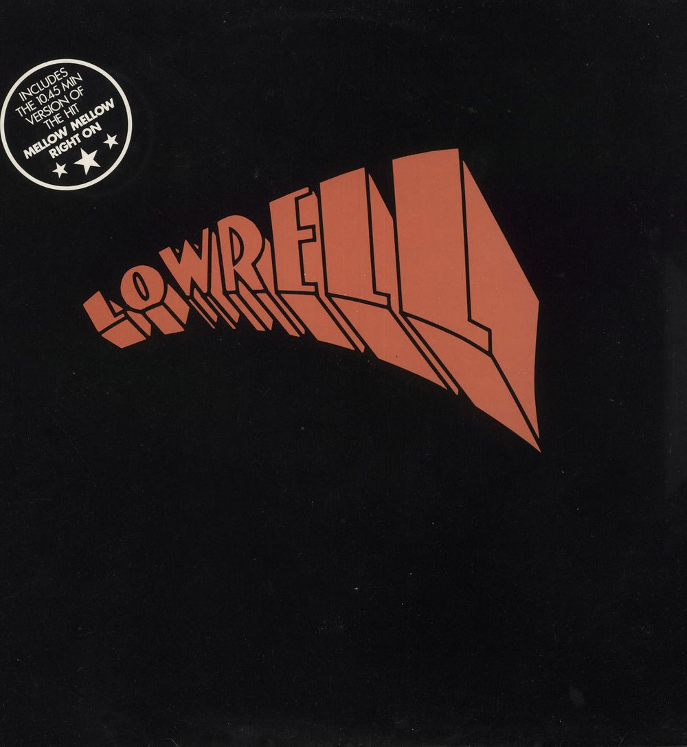 Lowrell Simon Lowrell UK vinyl LP album (LP record) AVLP504