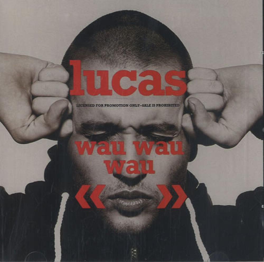 Lucas Wau Wau Wau US Promo CD single (CD5 / 5") PRCD6126-2