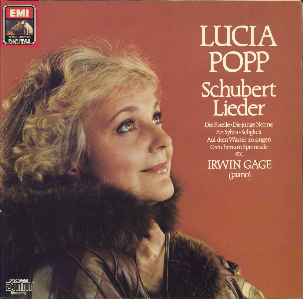 Lucia Popp Schubert: Lieder German vinyl LP album (LP record) 2700671