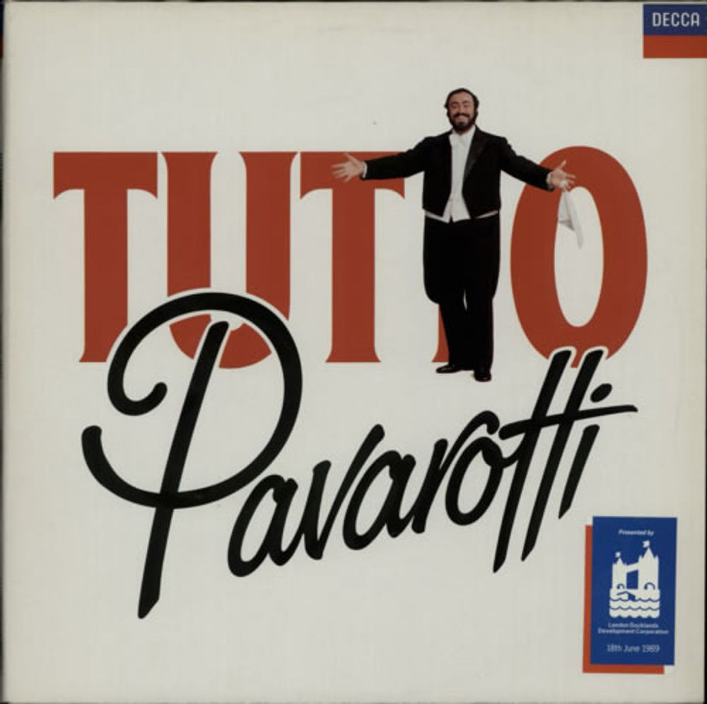 Luciano Pavarotti Songs And Arias Dutch vinyl LP album (LP record) 425681-1