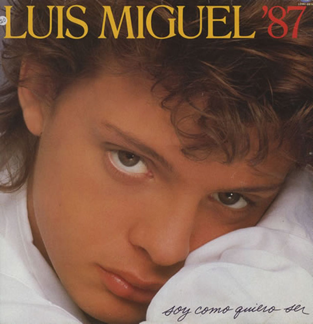 Luis Miguel Soy Como Quiero Ser - shrink Mexican vinyl LP album (LP record) LWI-6610