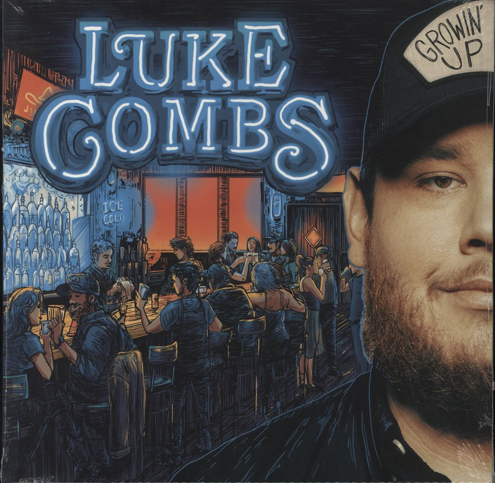 Luke Combs Growin' Up - Sealed US vinyl LP album (LP record) 19439-97801-1