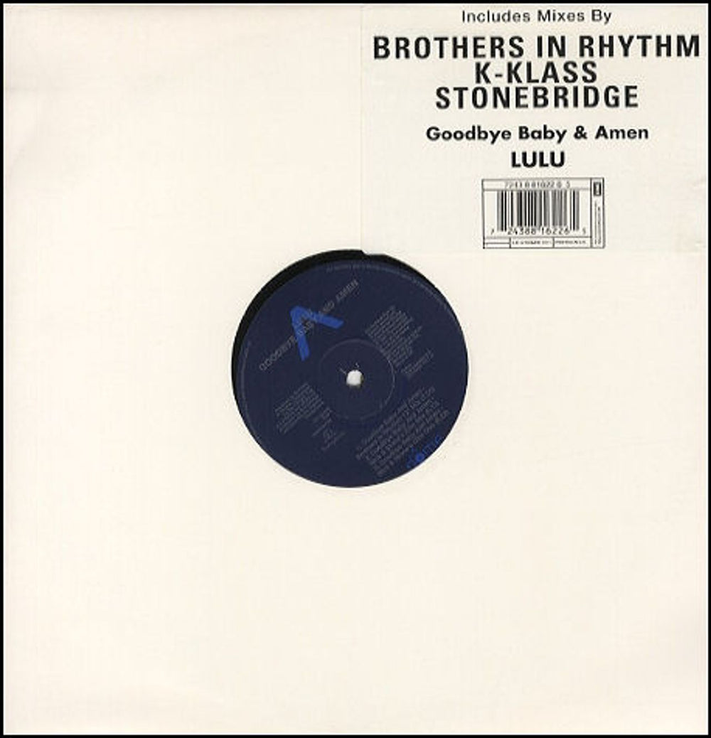 Lulu Goodbye Baby & Amen UK 12" vinyl single (12 inch record / Maxi-single) 12DOMER1011