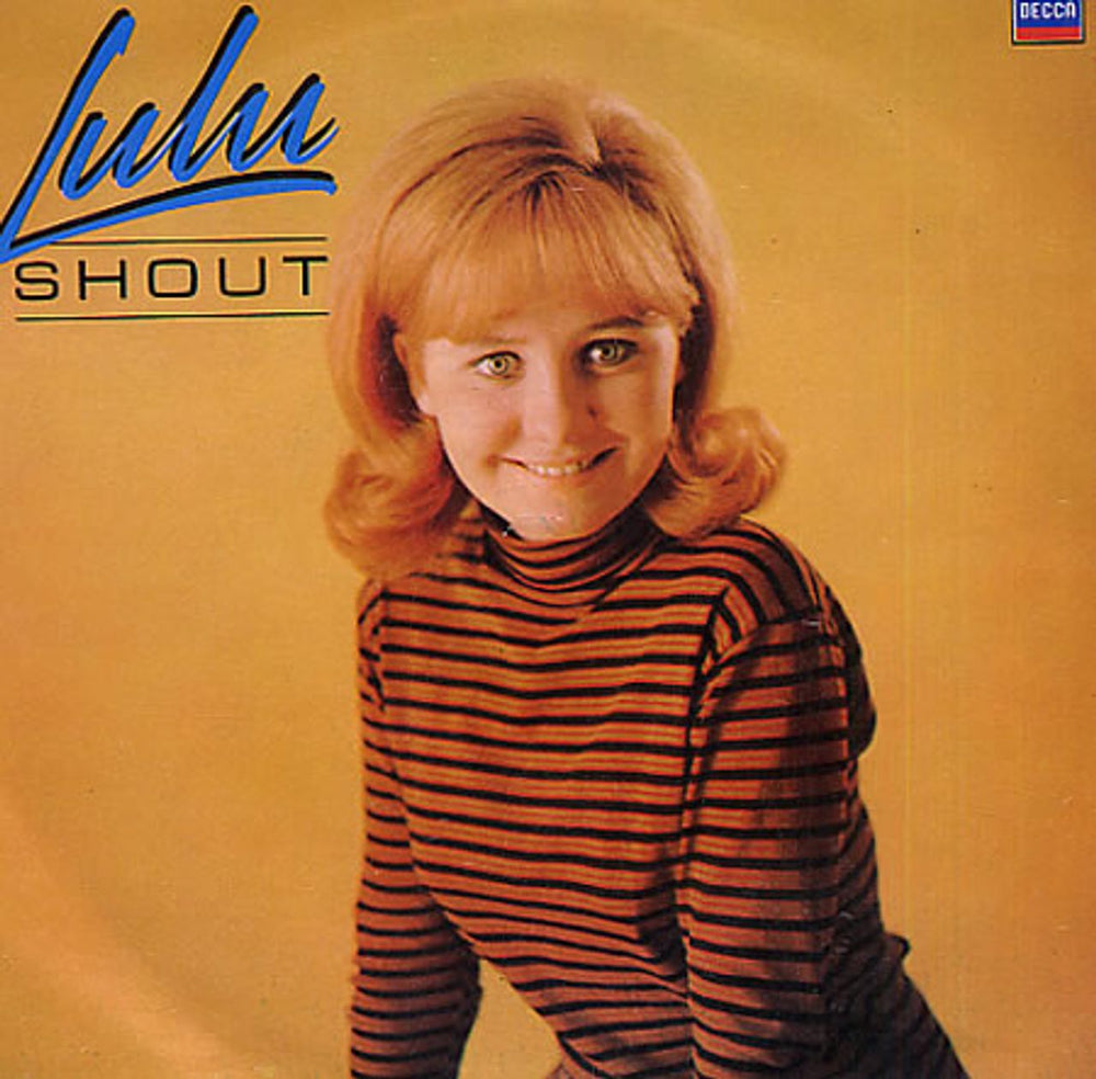 Lulu Shout UK 7" vinyl single (7 inch record / 45) SHOUT1