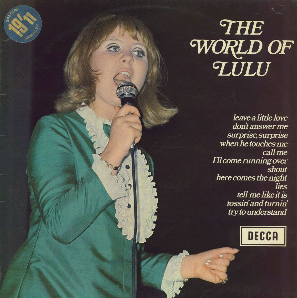 Lulu The World Of Lulu UK vinyl LP album (LP record) SPA8