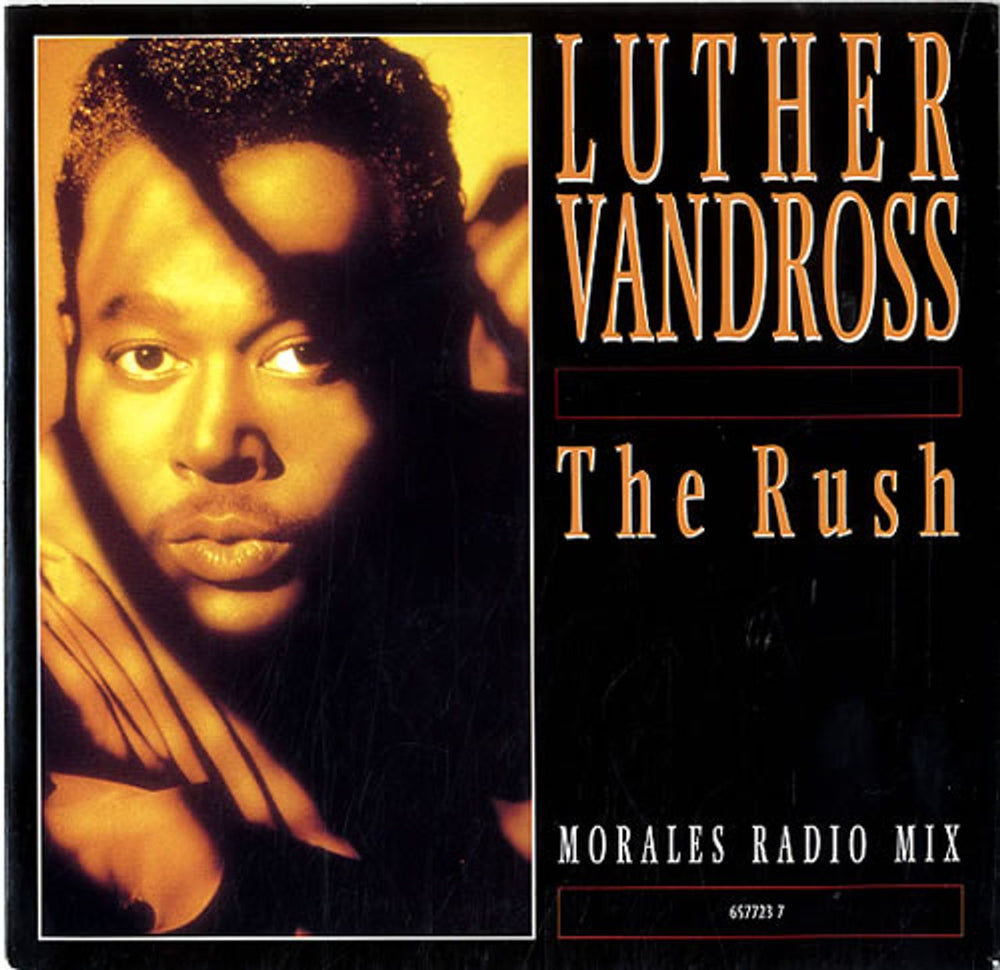 Luther Vandross The Rush Dutch 7" vinyl single (7 inch record / 45) 6577237