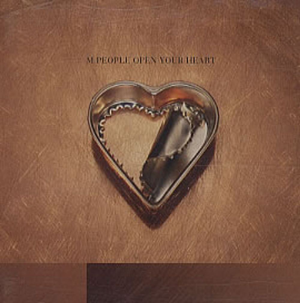 M-People Open You Heart US Promo CD single (CD5 / 5") ESK6993