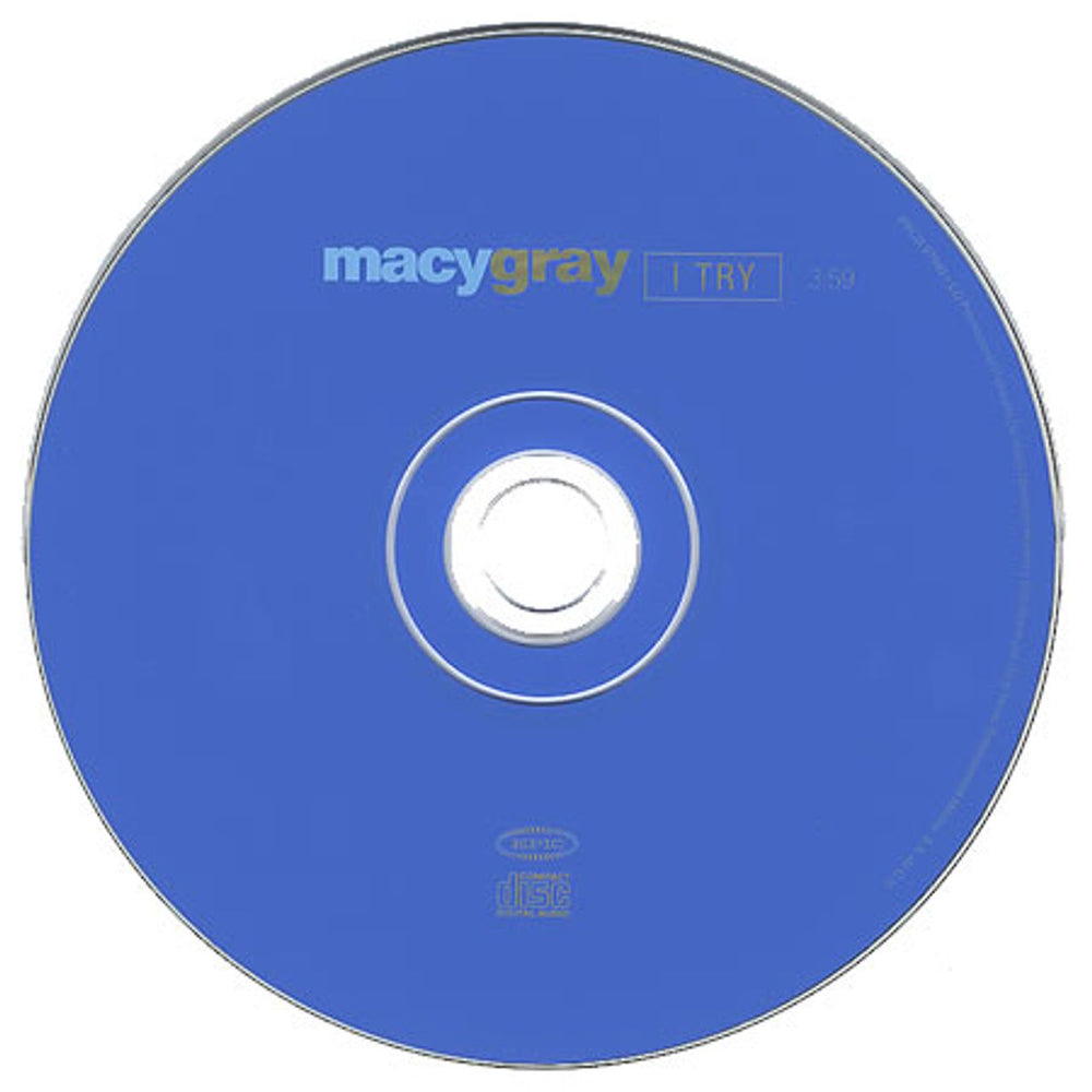 Macy Gray I Try Mexican Promo CD single (CD5 / 5") MYGC5IT155424