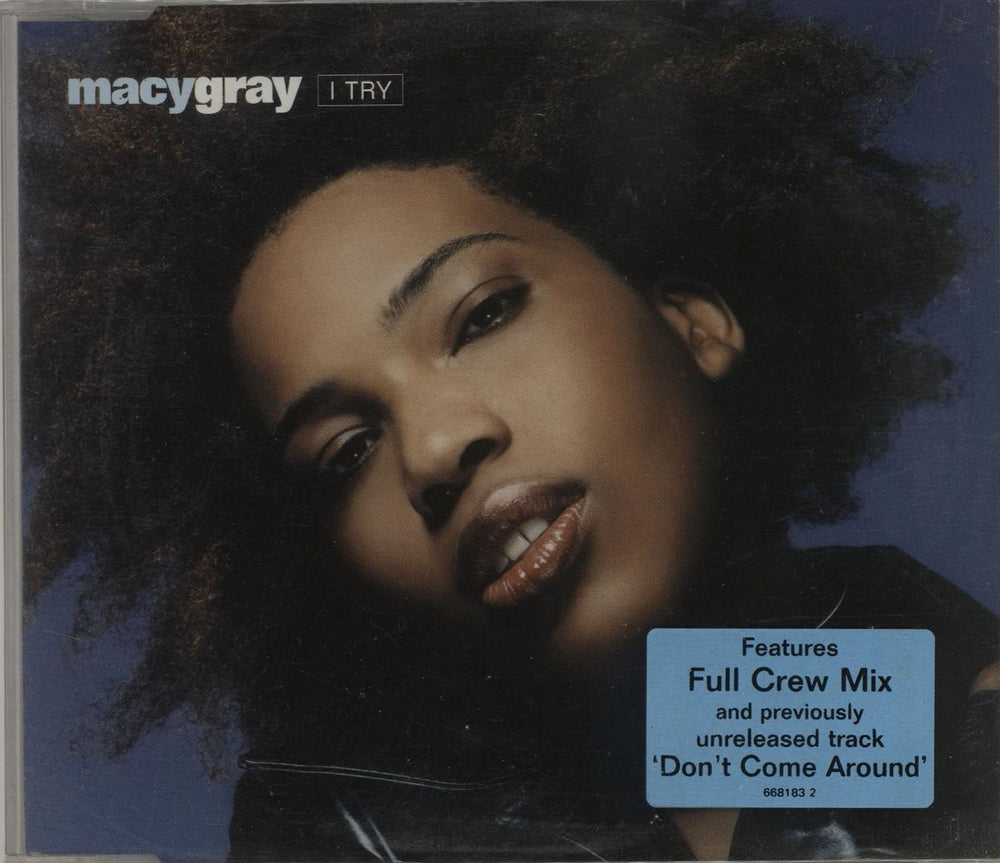 Macy Gray I Try UK CD single (CD5 / 5") 668183 2