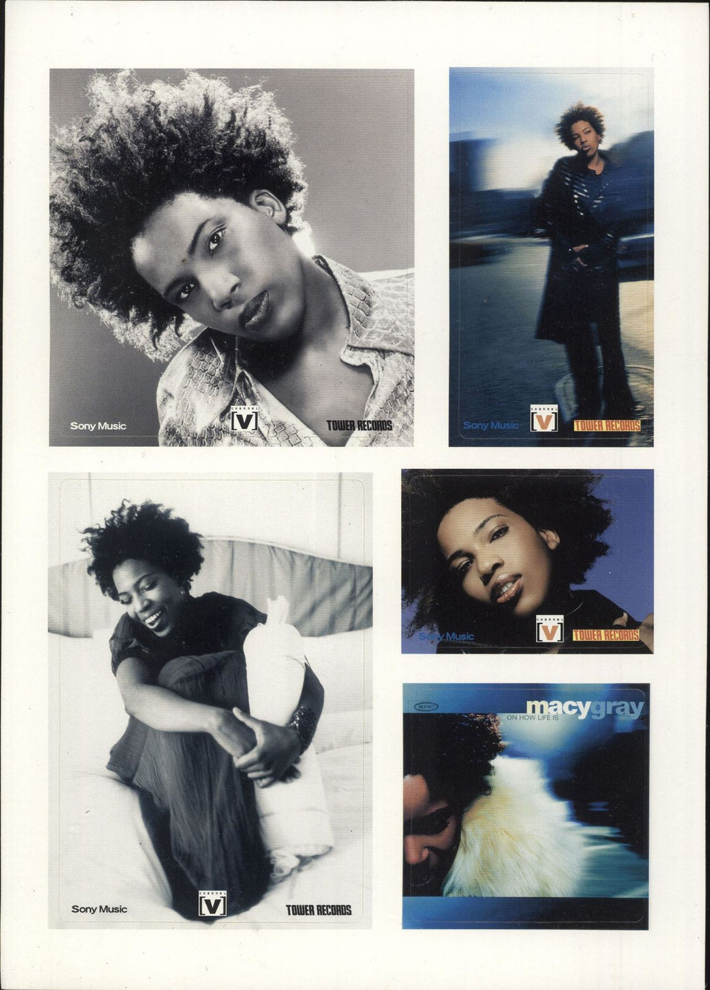 Macy Gray On How Life Is + A5 Sticker Sheet Singapore CD album (CDLP) 483391026423