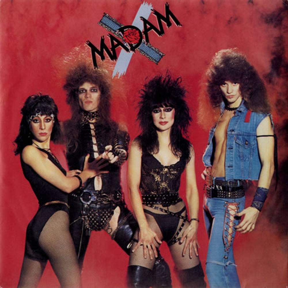 Madam X High In High School UK 7" vinyl single (7 inch record / 45) JET7044