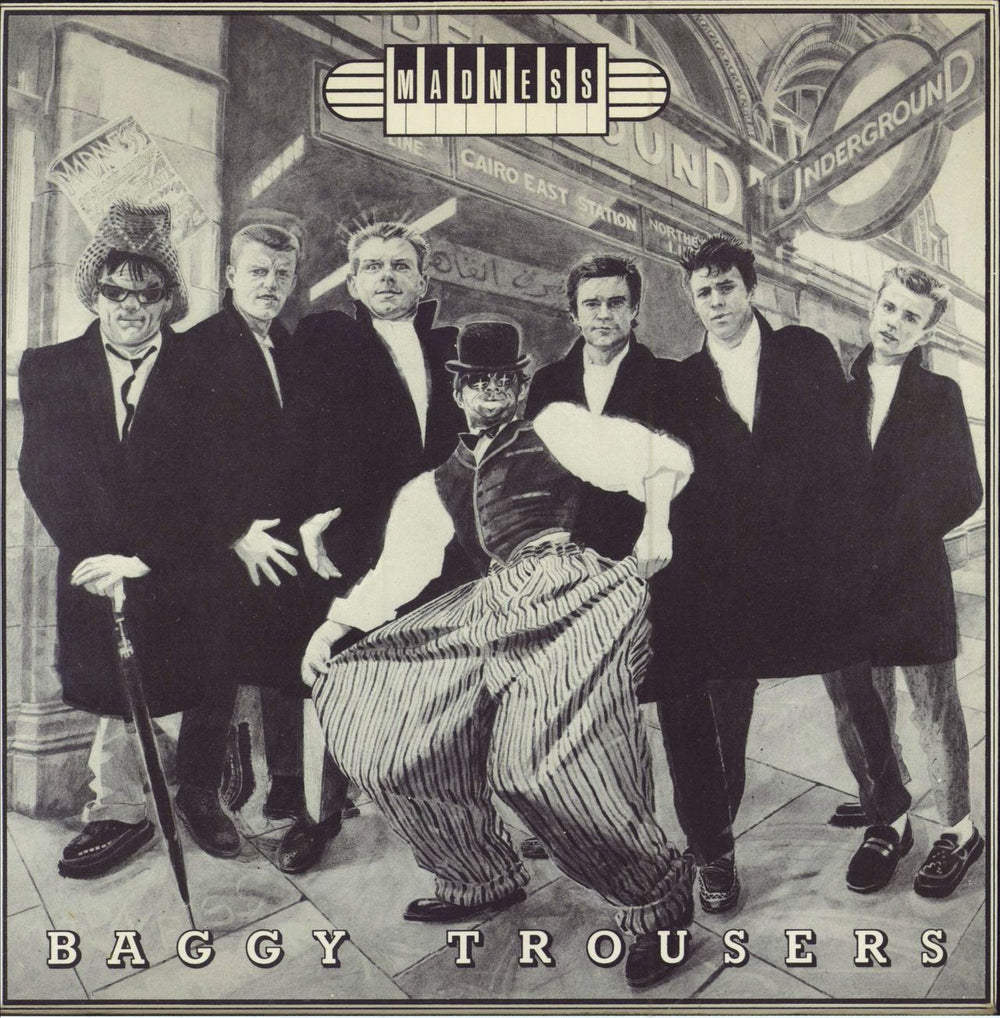 Madness Baggy Trousers - 2nd - Jukebox UK 7" vinyl single (7 inch record / 45) BUY84