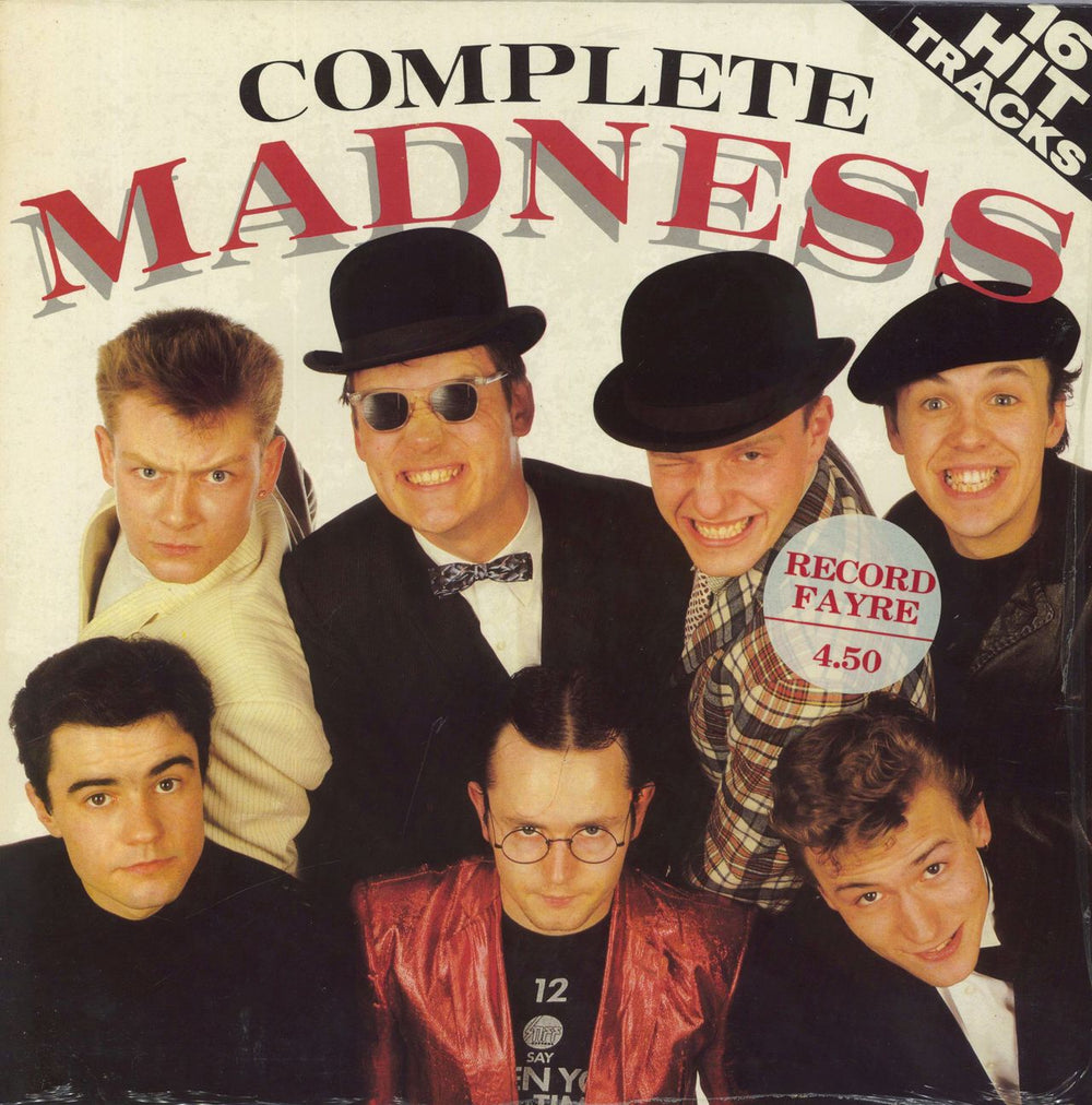 Madness Complete Madness - shrink Dutch vinyl LP album (LP record) SEEZ32