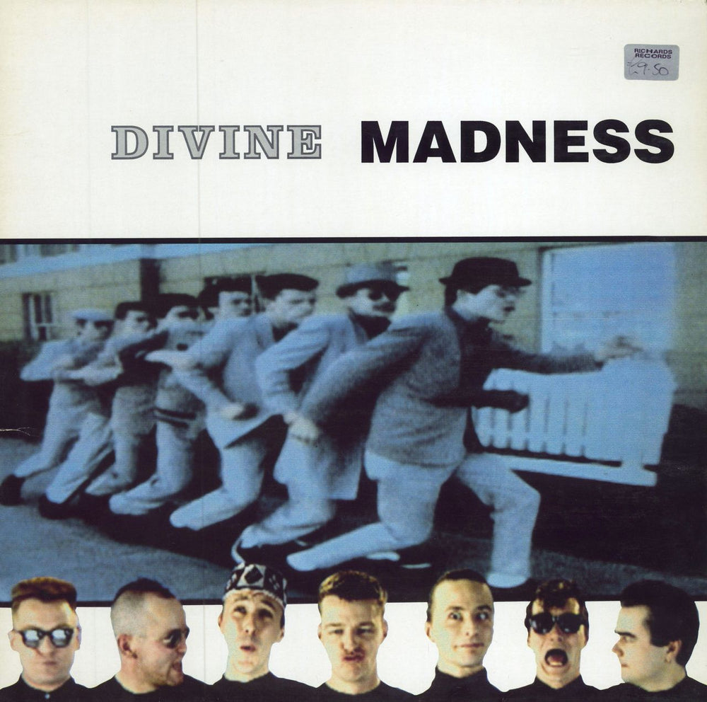 Madness Divine Madness UK 2-LP vinyl record set (Double LP Album) V2692