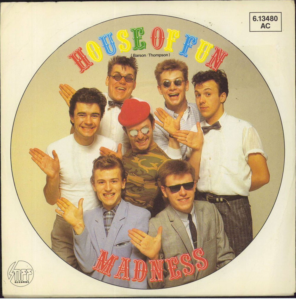 Madness House Of Fun German 7" vinyl single (7 inch record / 45) 6.13480AC