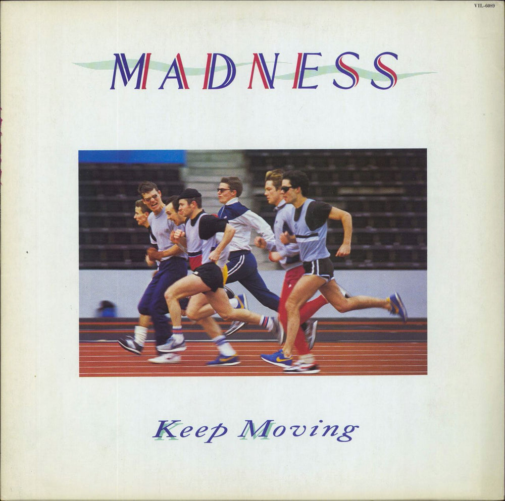 Madness Keep Moving Japanese vinyl LP album (LP record) VIL-6089