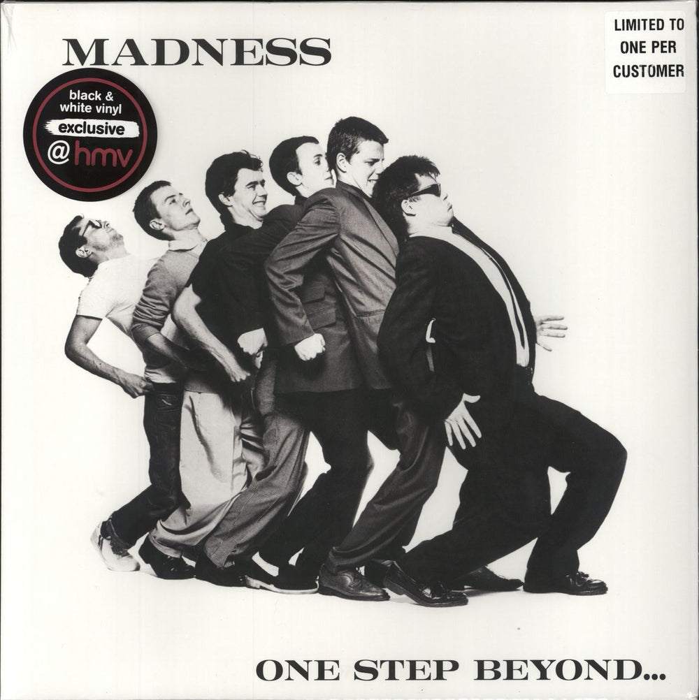 Madness One Step Beyond... - Black & White - Sealed UK vinyl LP album (LP record) SALVOLPV008