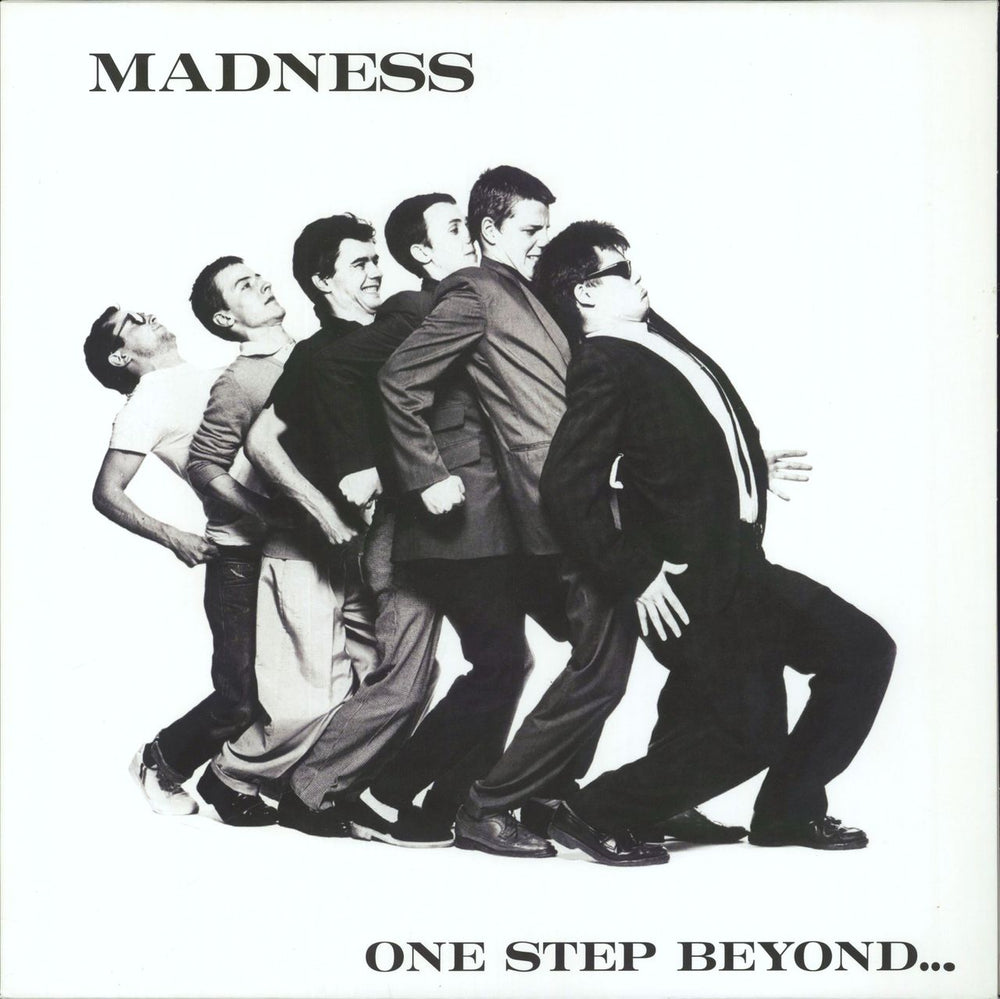 Madness One Step Beyond... - Black & White Vinyl UK vinyl LP album (LP record) SALVOLPV008