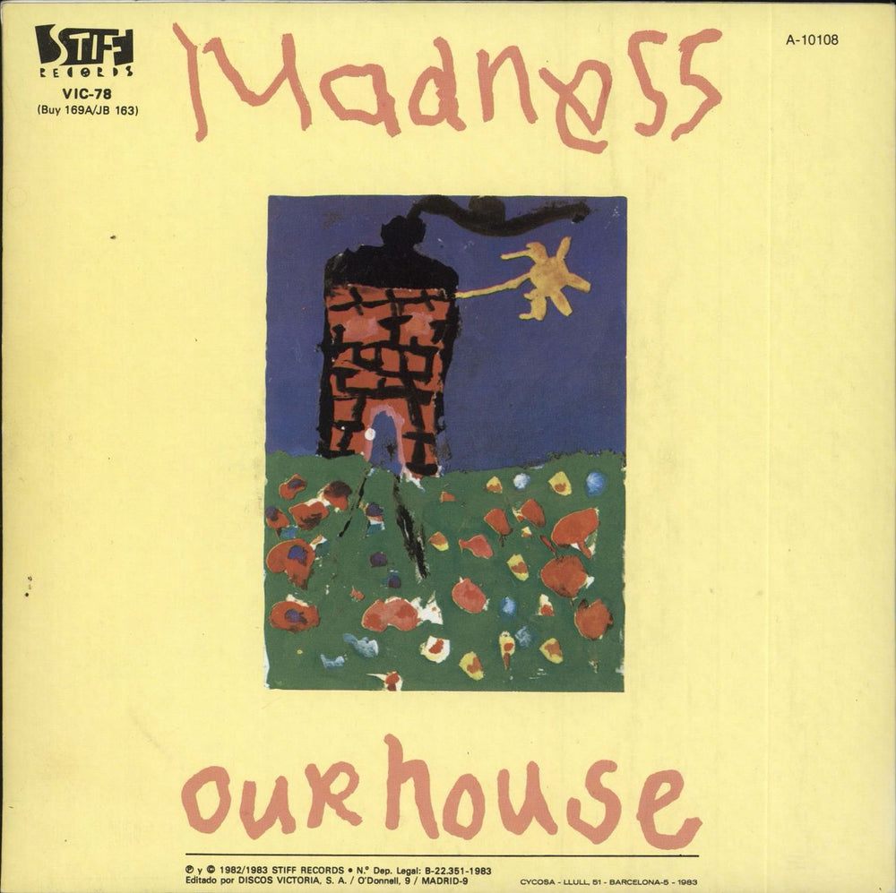 Madness Tomorrow's (Just Another Day) Spanish 7" vinyl single (7 inch record / 45)