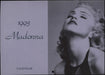 Madonna 1993 Madonna Japanese Promo calendar PROMO CALENDAR