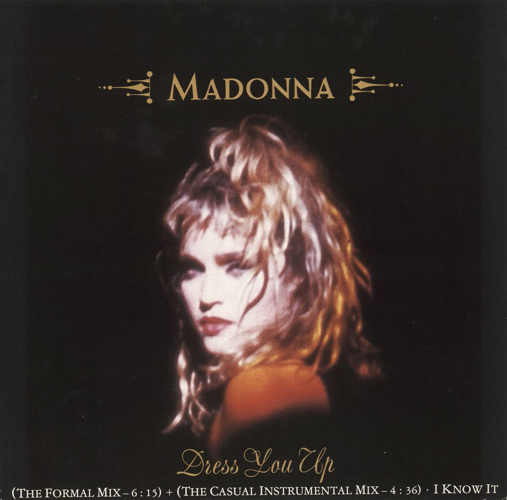 Madonna Dress You Up UK 12" vinyl single (12 inch record / Maxi-single) W8848T