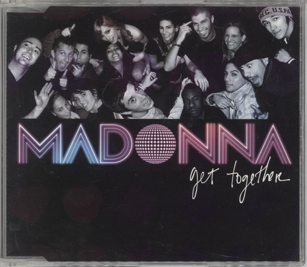 Madonna Get Together Australian CD single (CD5 / 5") 9362429502