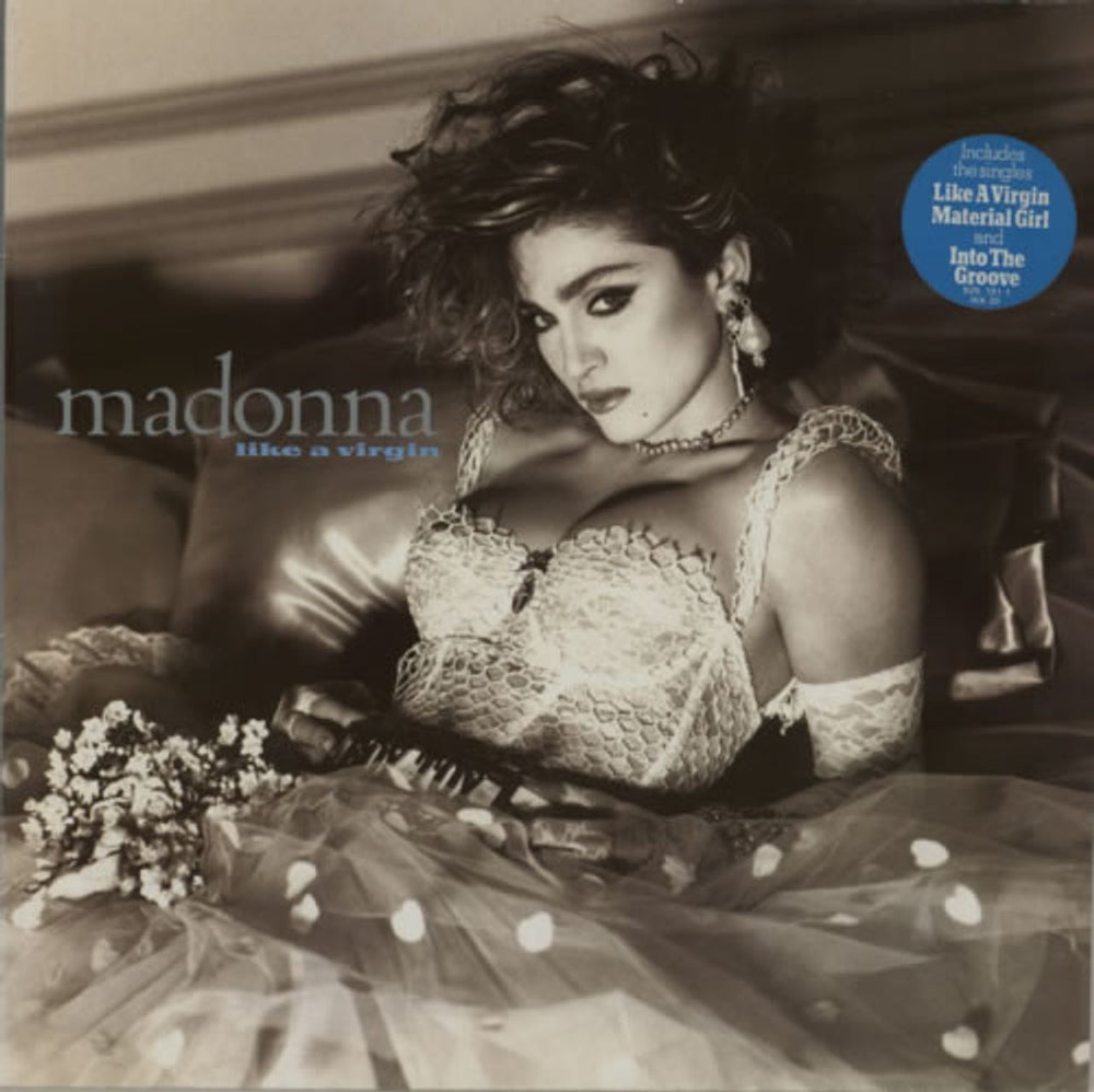 Madonna Like A Virgin German vinyl LP album (LP record) 925181-1