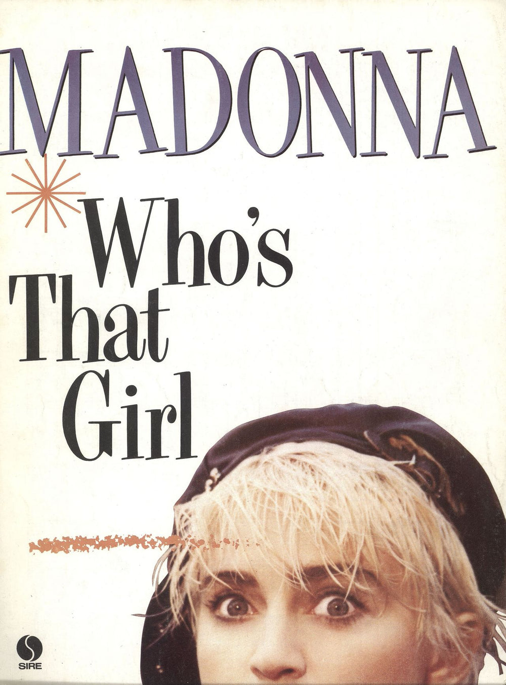 Madonna Who's That Girl UK sheet music KY23660