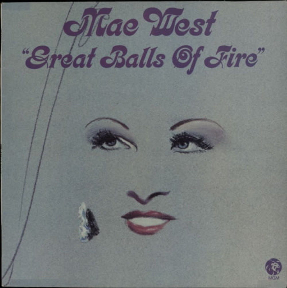 Mae West Great Balls Of Fire UK vinyl LP album (LP record) 2315207