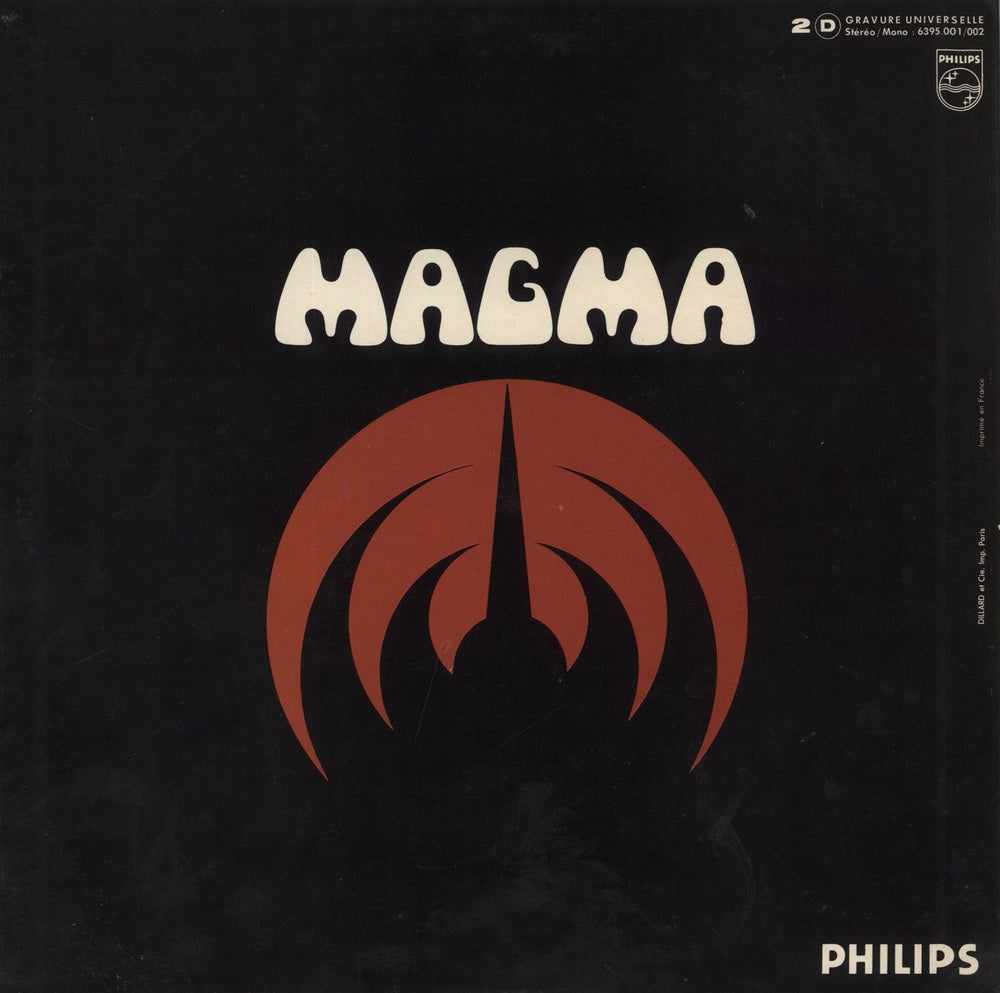 Magma Magma French 2-LP vinyl record set (Double LP Album)