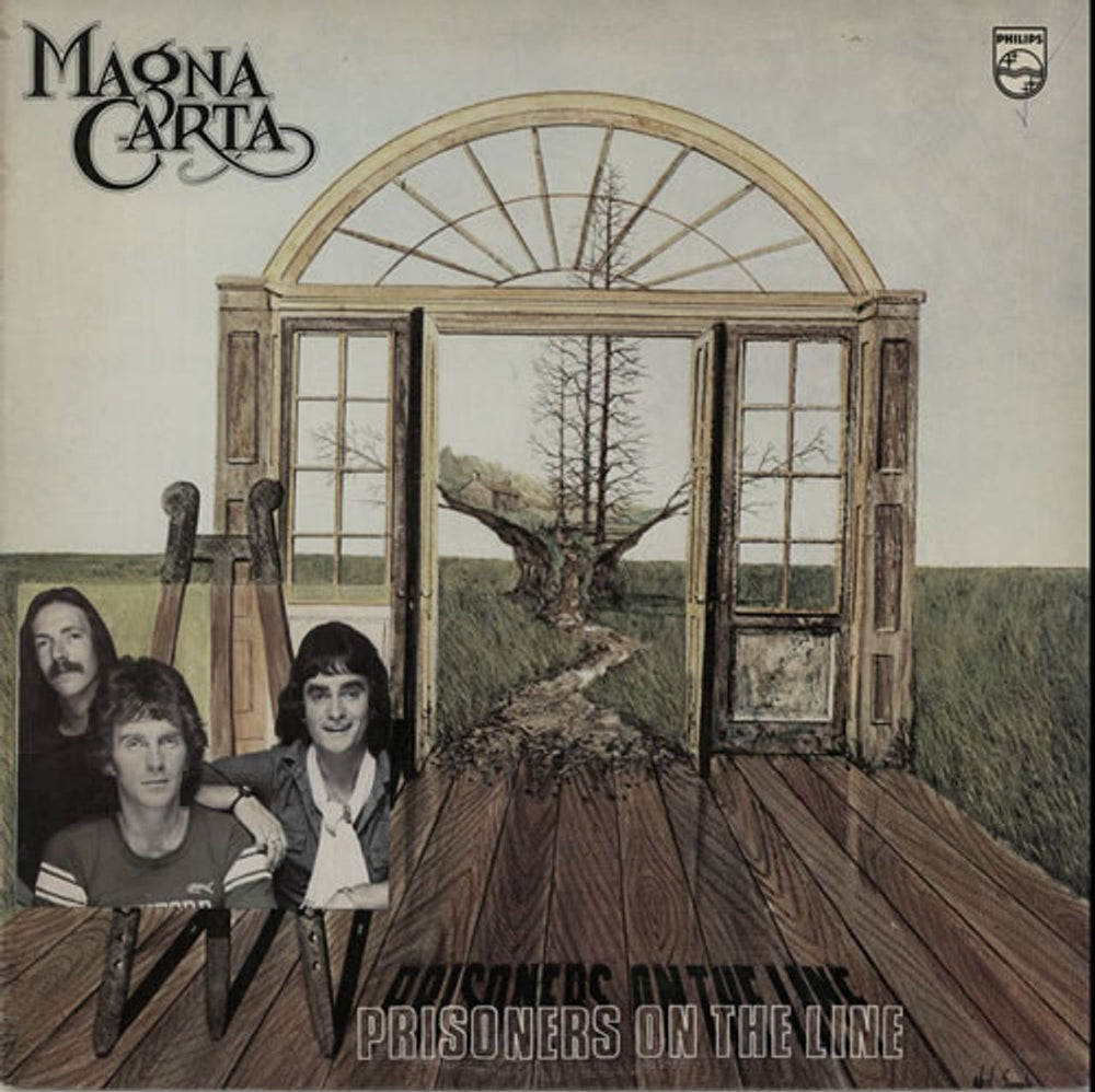 Magna Carta Prisoners On The Line UK vinyl LP album (LP record) 9109229