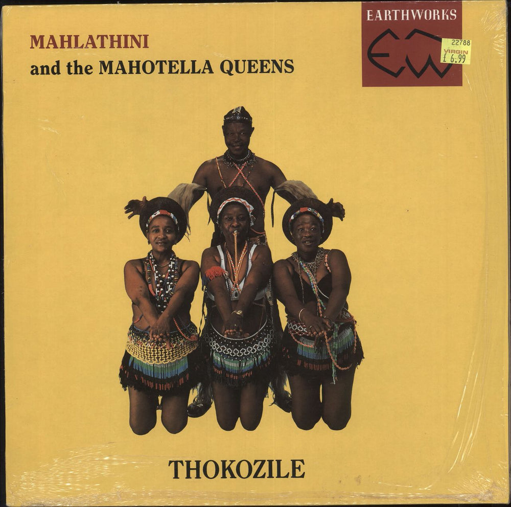 Mahlathini Thokozile UK vinyl LP album (LP record) EWV6